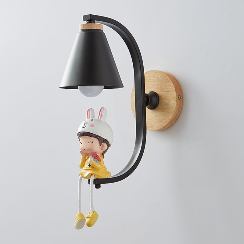 Conical Kids Slaapkamer Wand SCONCE LICHTING METAL NORDISCHE STYL SCONCE LICTE FICUTUUR