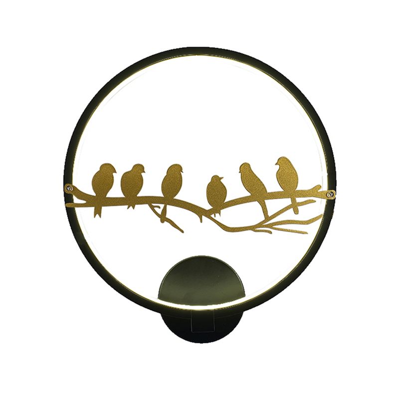 Éclairage mural blanc / noir Route