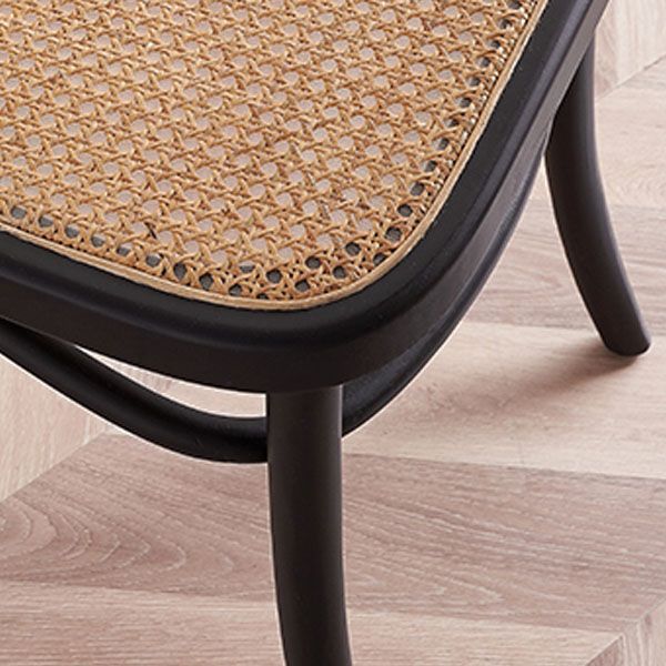 Silla tradicional de madera para comedor, cocina, silla lateral trasera King Louis