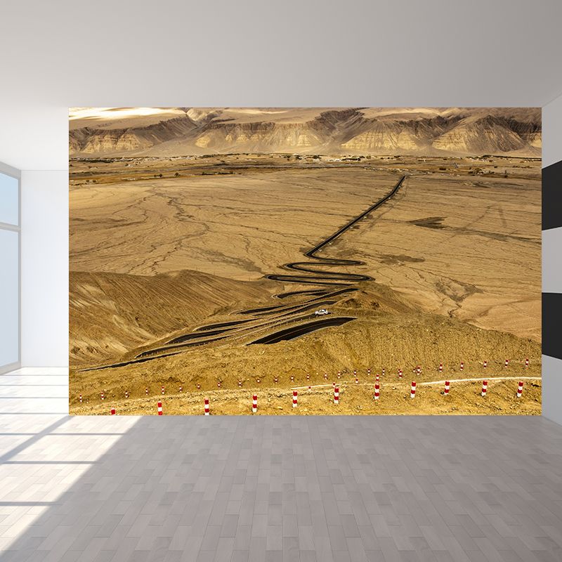 Various Highway View Mural Wallpaper Eco-friendly Material Wall Covering