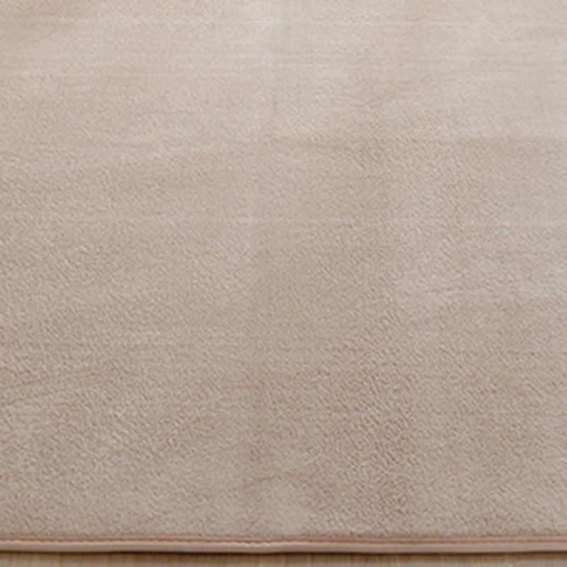 Tapis d'intérieur en Polyester de couleur unie, décontracté, lavable, pour la décoration de la maison, bleu