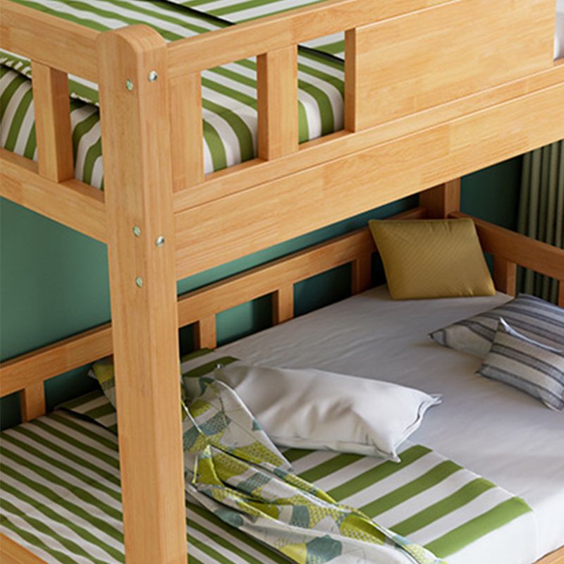 Mid-Century Modern Headboard Bunk Bed Footboard Bed With Custom Legs