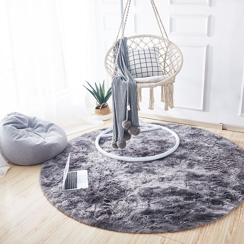 Komfort Schlafzimmer Teppich mehrfarbige Krawattenfarbstoff Teppich Flauschiger Anti-Schlupf-Rückschlag Teppich