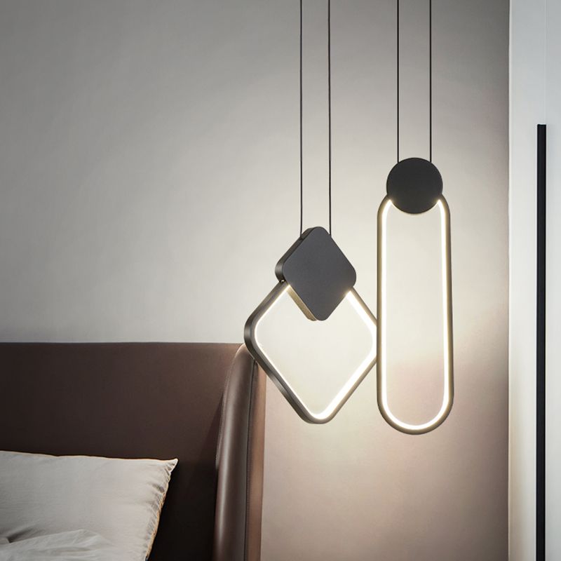 Geometrische Anhängerbeleuchtung moderne Anhängerbeleuchtung mit Acrylschatten