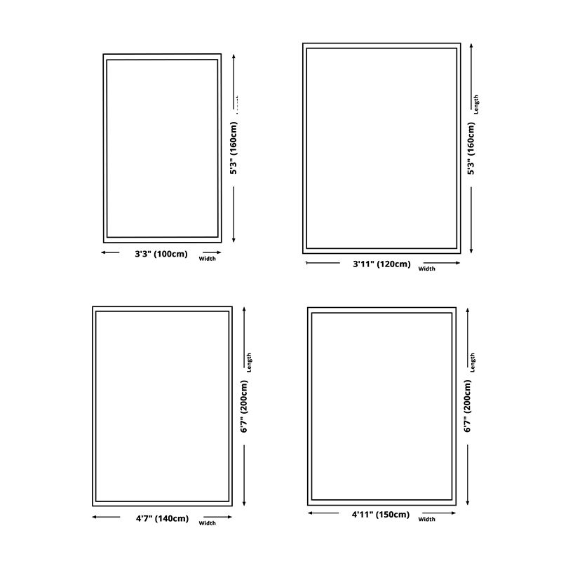 Light Brown Modern Rug Polyester Deer Area Rug Washable Rug for Living Room