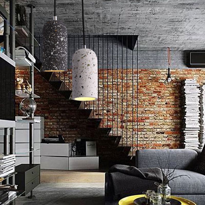 Terrazzo Hanging Light Modern Style Pendant Lighting Ayémorrat pour le salon
