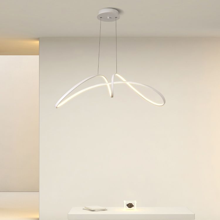 Draai schaduw metaal kroonluchter licht modern 1- licht kroonluchter verlichtingsarmatuur