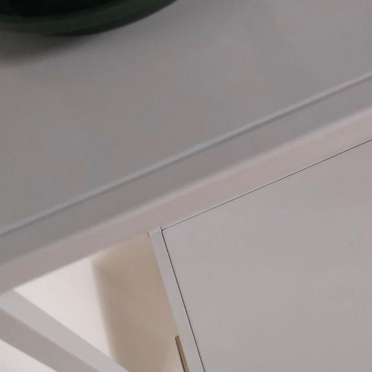 Minimalist Open Etagere Bookcase with Metal Rectangular Shelves Bookcase