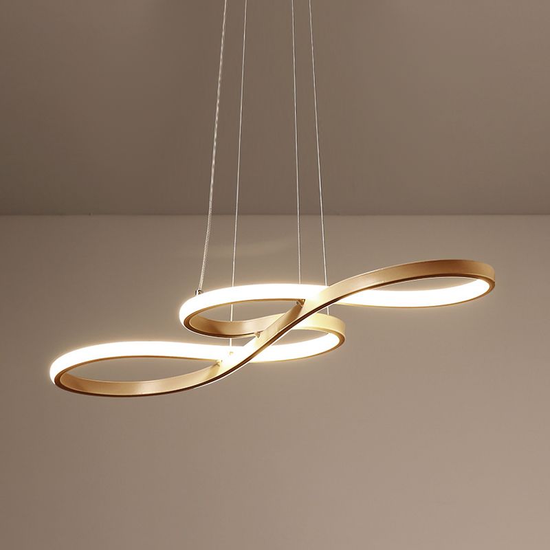 Metal Ceiling Hung Fixtures Contemporary Pendant Lighting for Dining Room