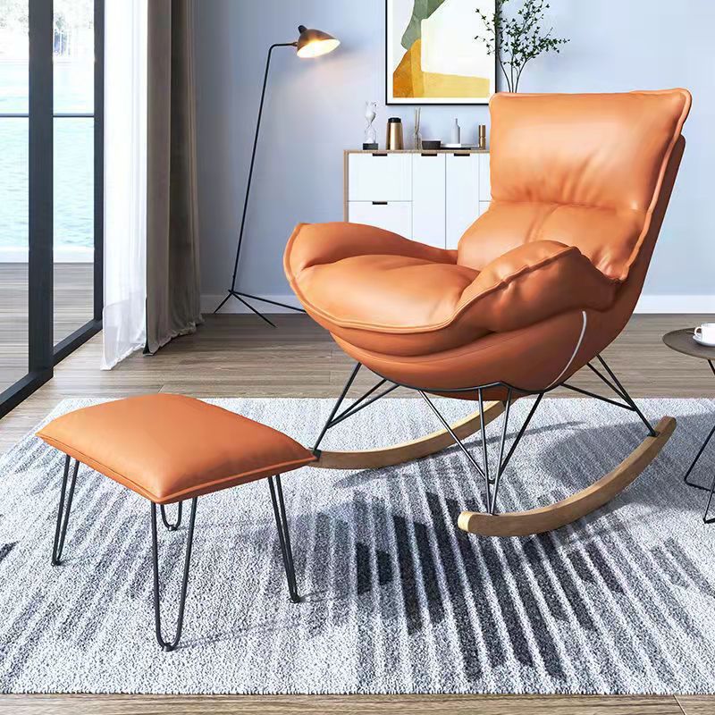 Indoor Home Sofa Rocking Chair Lazy Single Rocking Chair for Living Room and Bedroom