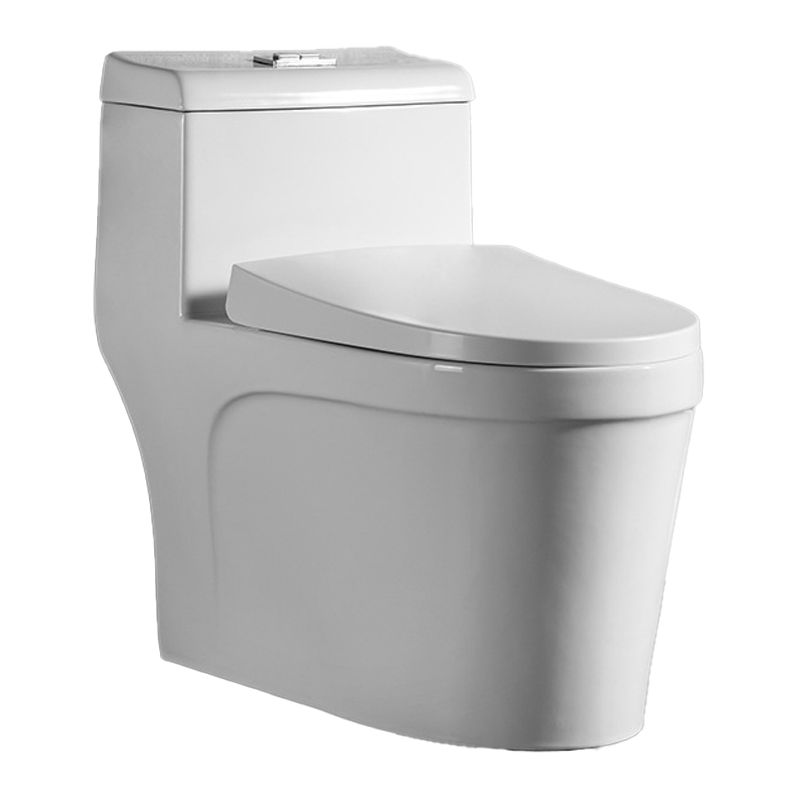 Modern Flush Toilet One Piece Toilet All-In-One Siphon Jet Toilet