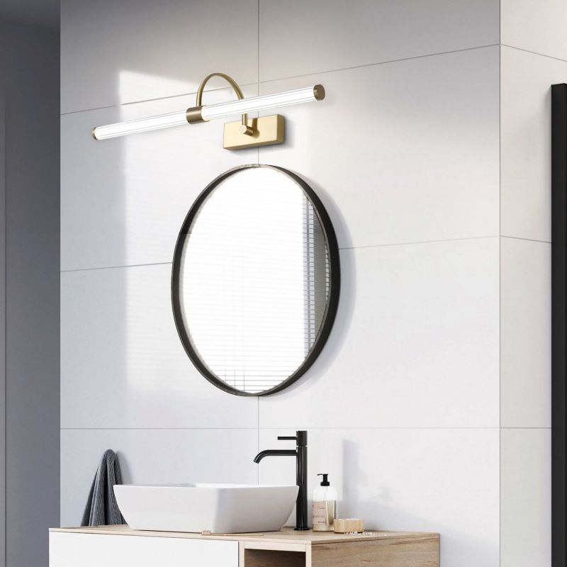 Lampada a specchio cilindro Lampada Minimalista LED LED Apparecchiatura da parete del bagno