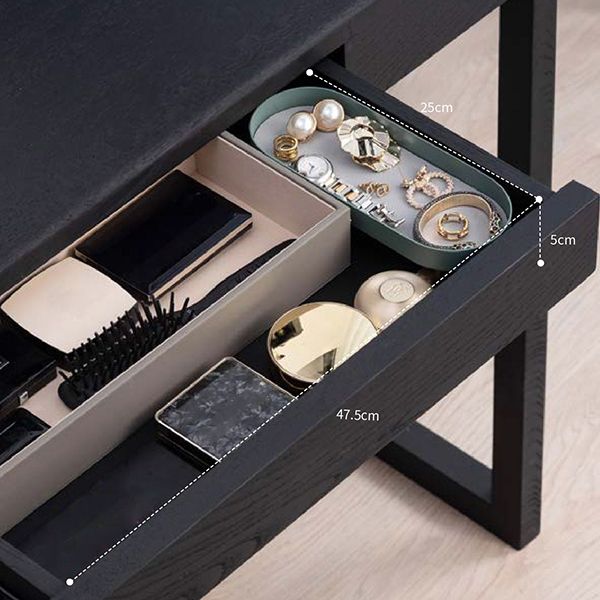 Traditional Bedroom Makeup Vanity Desk Table Solid Wood Vanity Dressing Table