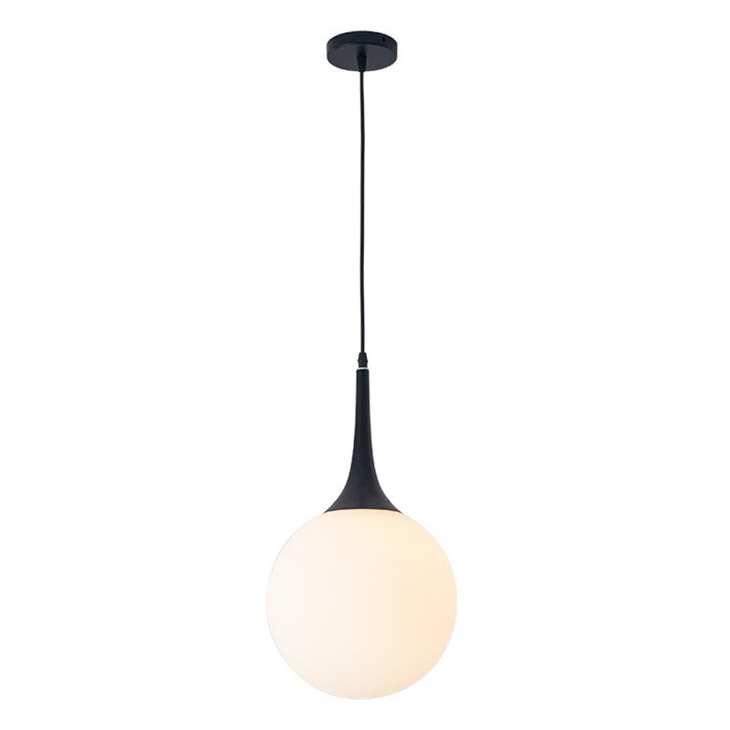 Glass Ball Hanging Ceiling Light Simplicity Pendant Lighting Fixture for Dinning Room
