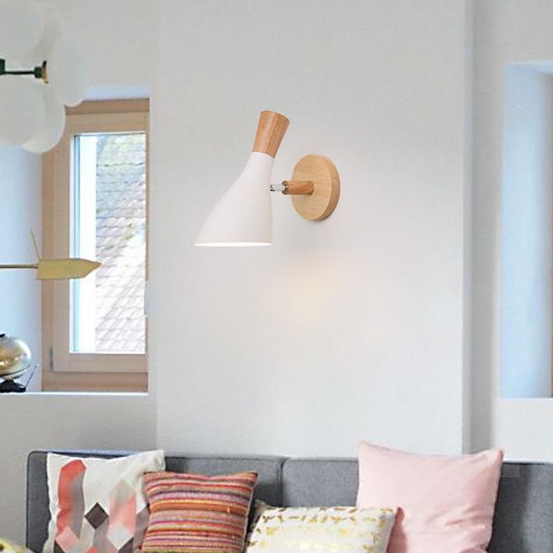 Multi-Colored Wall Sconce Nordic Minimalist Wall Light Sconces for Bedroom