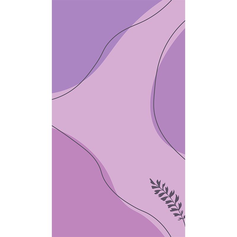 Mural Wallpaper Minimalism Illustration Environment Friendly Bedroom Wall Mural