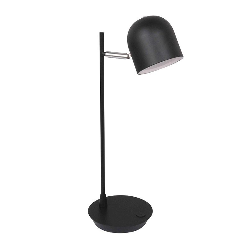 Lampe de table de nuit en métal en forme