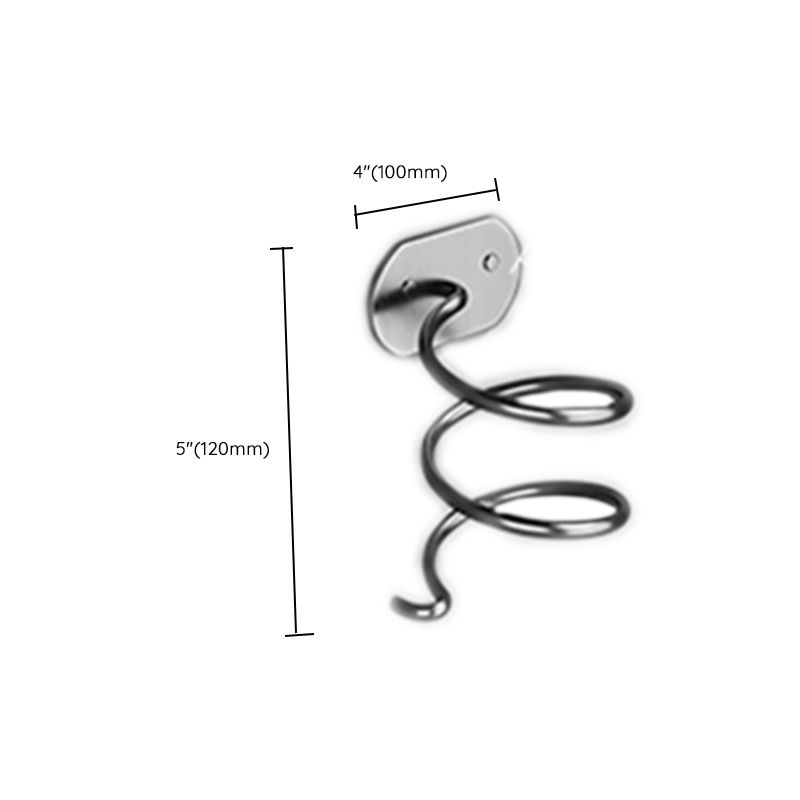 Modern Grey Bathroom Accessory Set Bath Shelf Bath Hardware Set