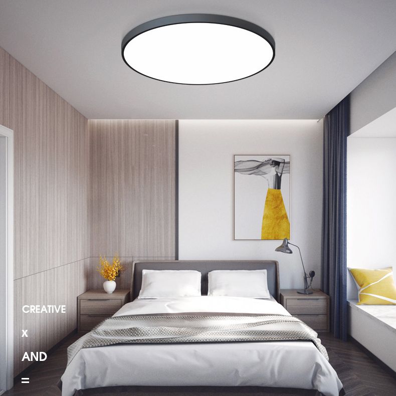 Ultra-Thin Led Flush Mount Ceiling Light Fixtures Modern Acrylic Flush Mount