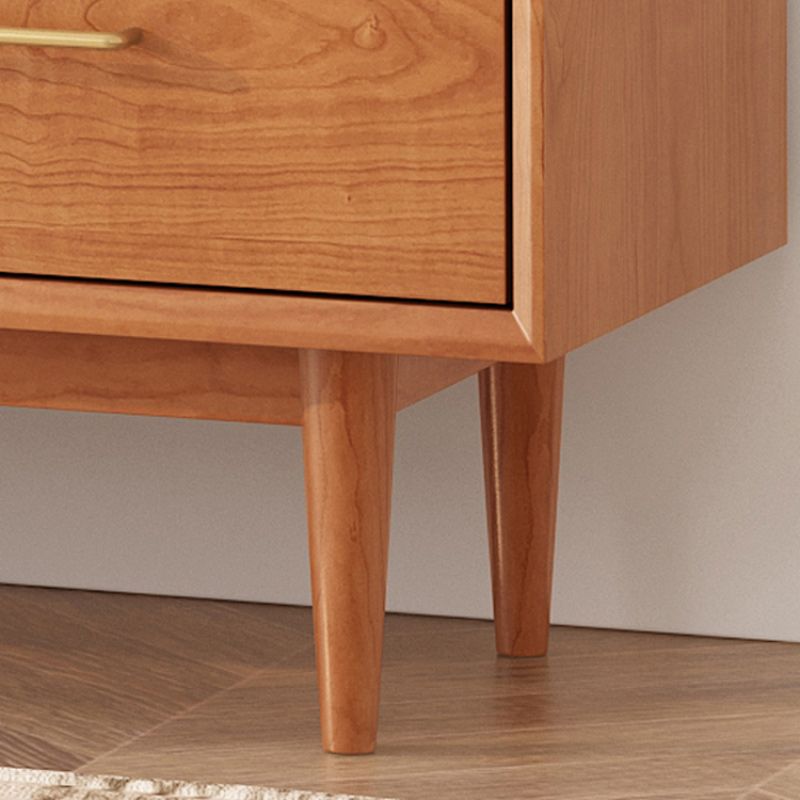 Modern Dining Hutch Pine Hutch Buffet with Doors for Dining Room