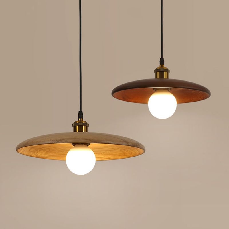 Lampada a sospensione a sospensione a sospensione moderna a sospensione a sospensione in legno.