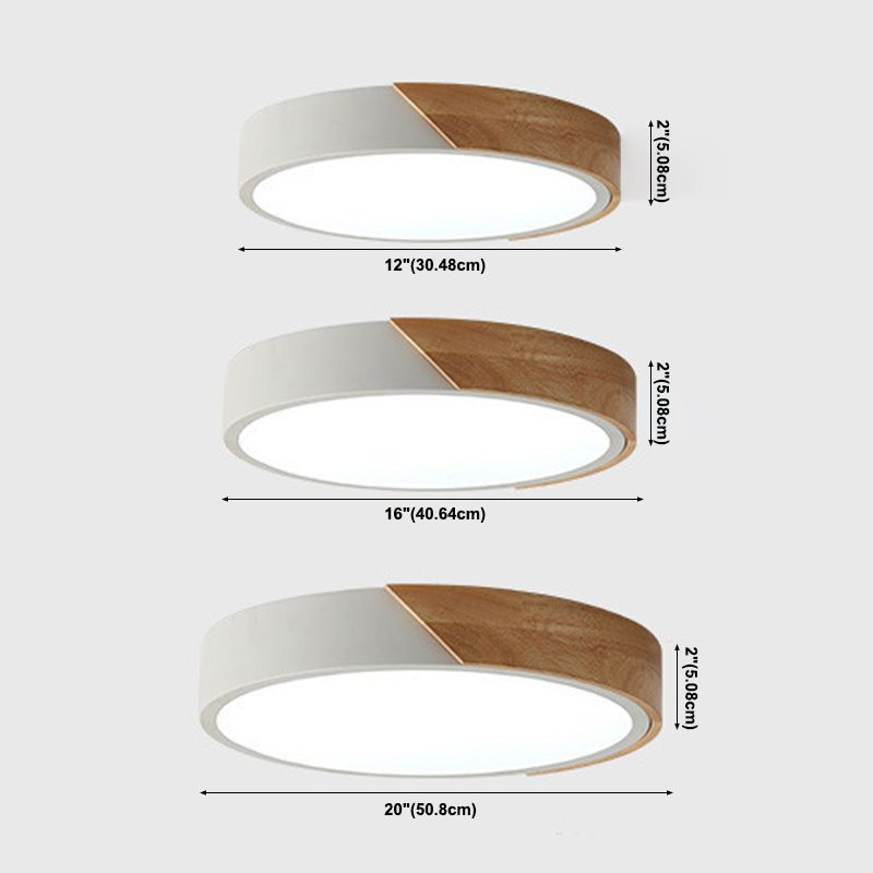 Macron Light Fixture Metal Acrylic Ceiling Mount Light for Child Bedroom