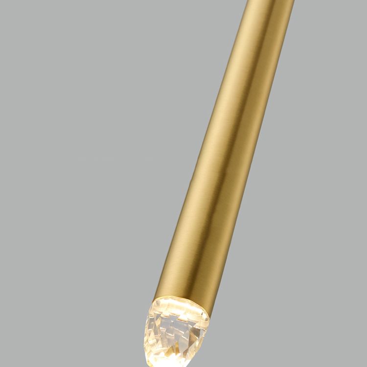 Linearer Kronleuchterleuchter Lichter moderne Anhängerbeleuchtung für die Kücheninsel