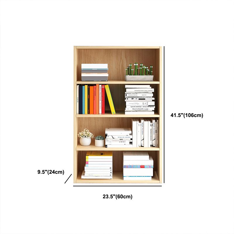 9.45" W Modern Book Shelf Engineered Wood Home Shelf Bookcase