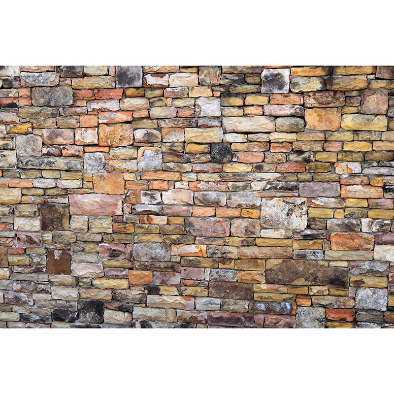 Customized Photography Brick Wall Mural Eco-friendly Wallpaper for Bedroom