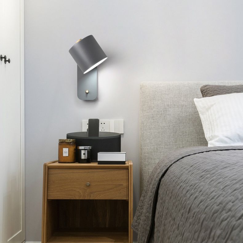 Roteerbaar bedlee leeslamp moderne eenvoud stijl wandmontage lamp