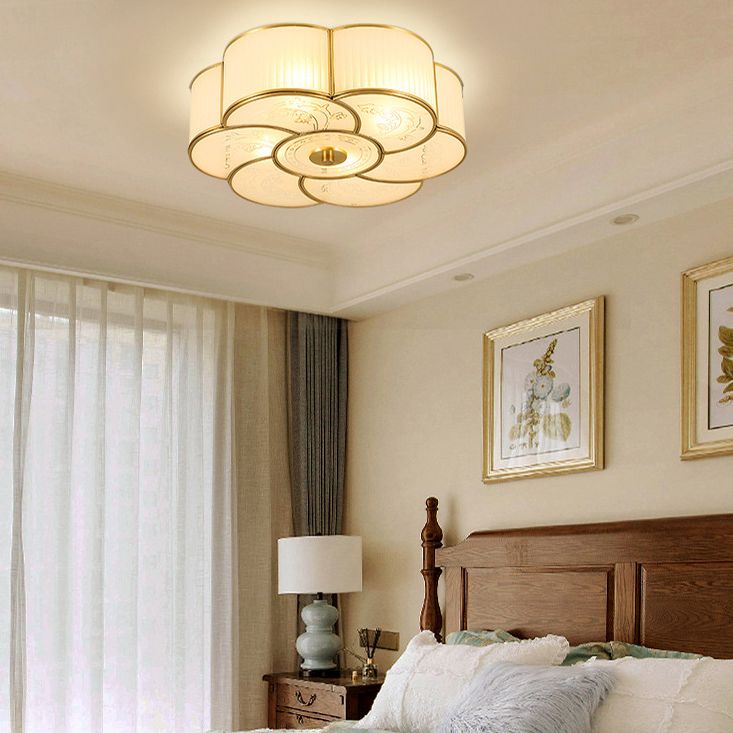 Clover Flush Mount Plafond Light Fixture Vintage Glas Plafond Light Fixtures voor Slaapkamer