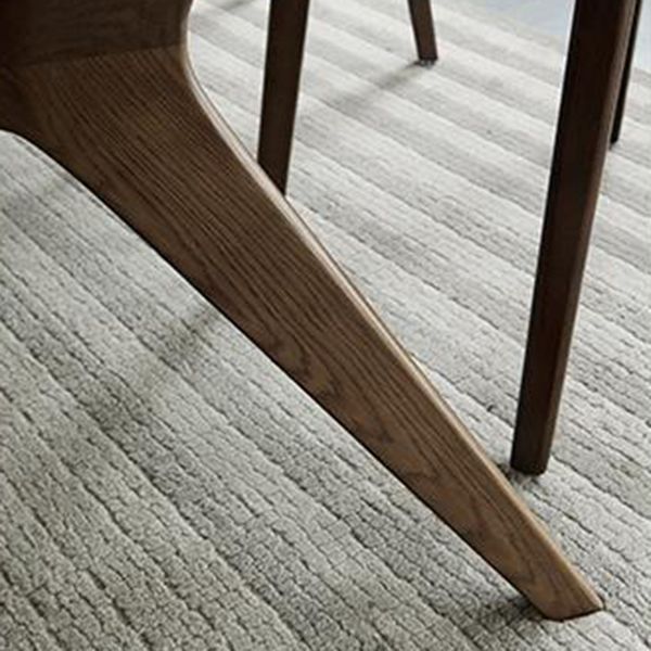 Minimalist 1/4/5/7 Pieces Furniture Stone Rectangle Dining Chairs Set in Gray