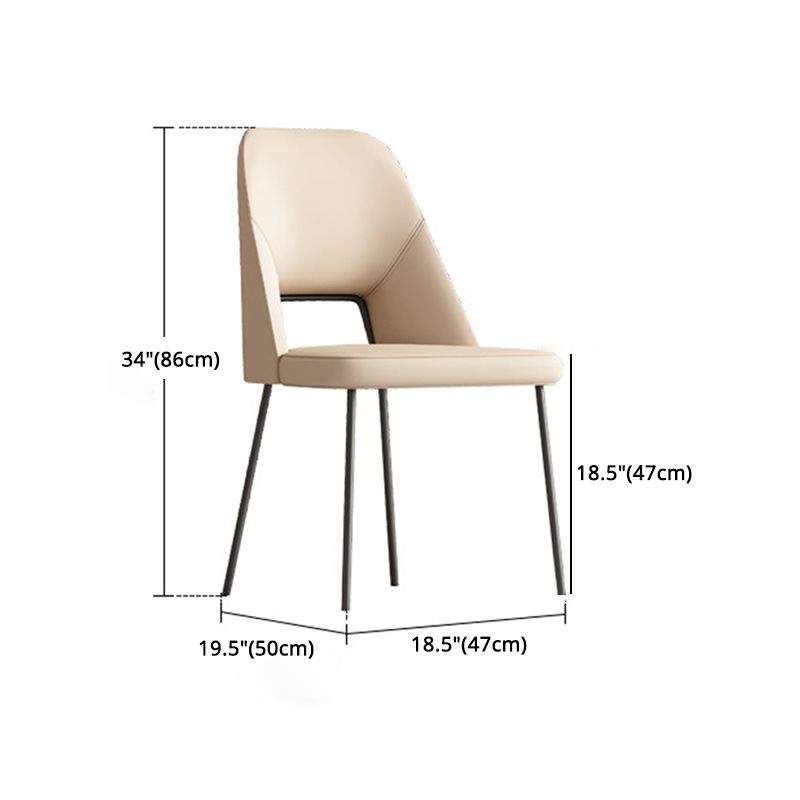 1/2/6/7 Pieces Dining Chairs Set  Table Set with Sintered Stone Top with Leather Chairs