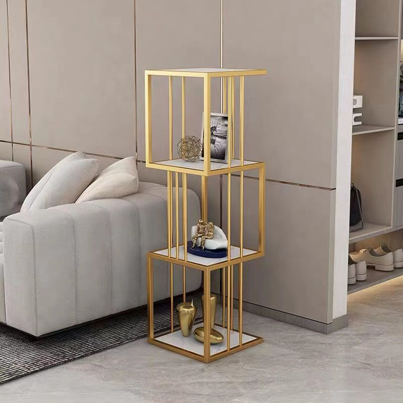 Offene vertikale Etagere -Bücherregal Industrial Iron Frame Hersteller Holzregal -Buchhandel