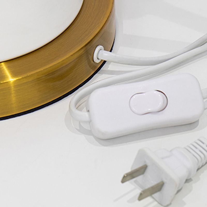 Modern Eye Caring Table Light Metallic Table Lamp for Study Bedroom Sitting Room