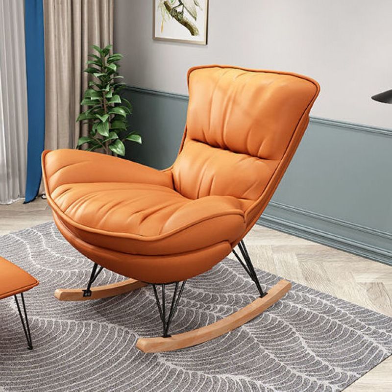 Leisure Recliner Sofa Chair Single Fabric Lounge Rocking Chairs