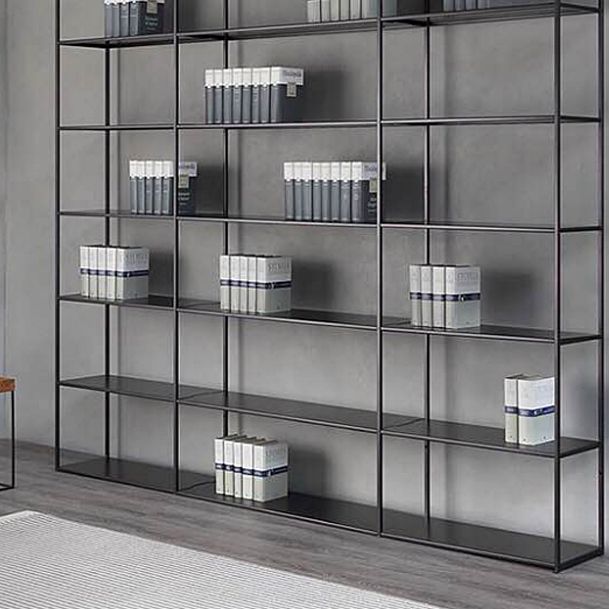 70.87"H Bookshelf Open Back Modern Style Bookcase for Home and Office