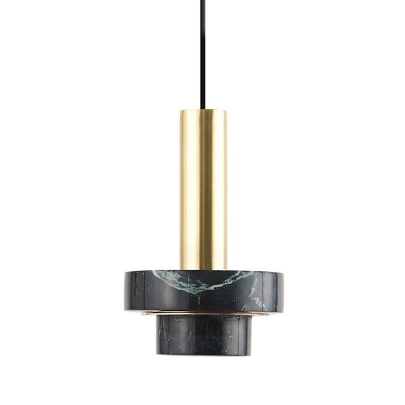Tiered Pendant Light Fixture Minimalist Style Stone Ceiling Pendant Light for Bedroom