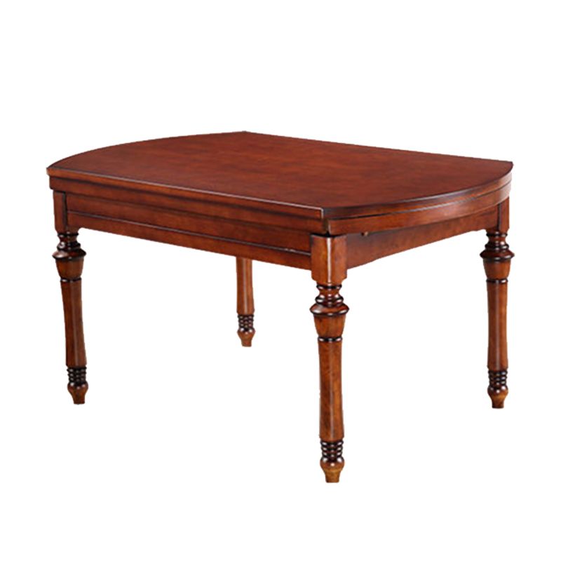 Traditional Solid Wood Table Set 1/2/7 Pieces Dining Set for Home