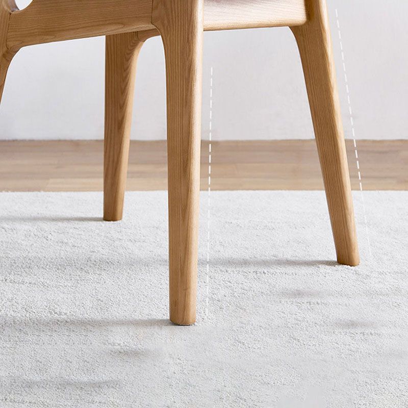 Modern Side Dining Chairs Ash Wood Dining Chairs for Dining Room