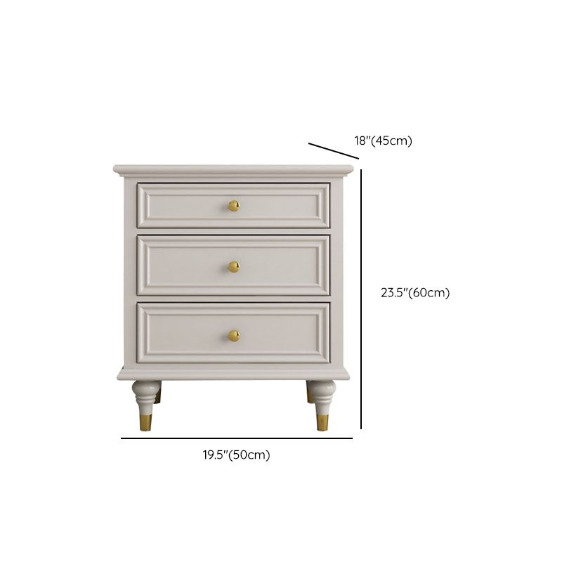 Birch Wood Horizontal Double Dresser Contemporary Storage Dresser for Bedroom