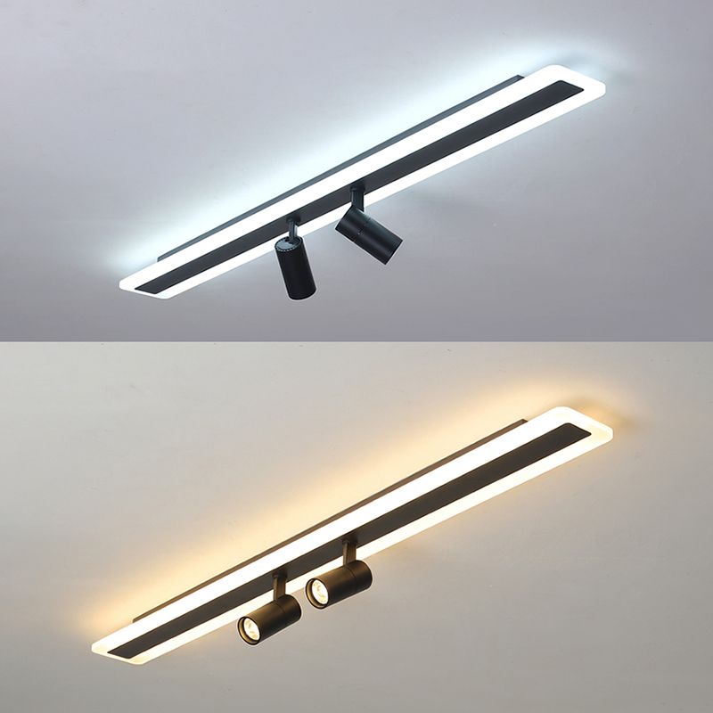 LED Flush Mounted Ceiling Lights Modernist Flush Mount Lighting with Spotlights