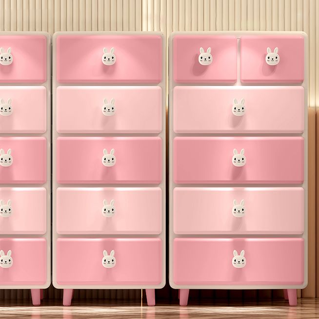 Plastic with 6 Drawer Contemporary with Lower Storage Drawers Wardrobe Armoire