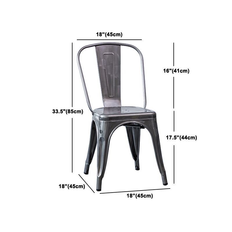 1/2/3/5 Pieces Industrial Bar Set Stainless Steel Bar Stool and Table Set