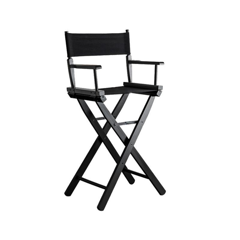 Matte Finish Solid Wood Bar Stools Contemporary Indoor Stools