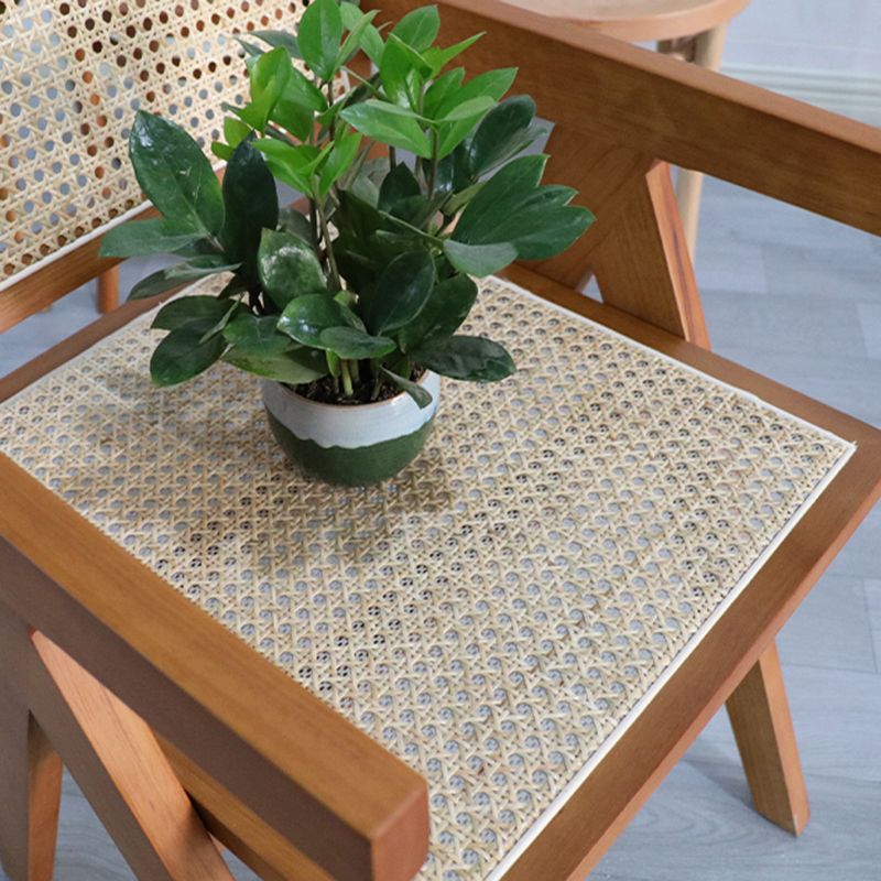 Silla de comedor de madera de estilo moderno, respaldo abierto, silla lateral para cocina