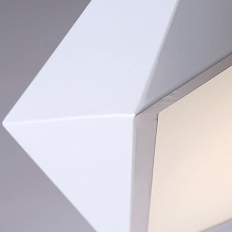 Modern Simplicity Paint Process Acryl Plafond Light Polygon Shape voor Slaapkamer