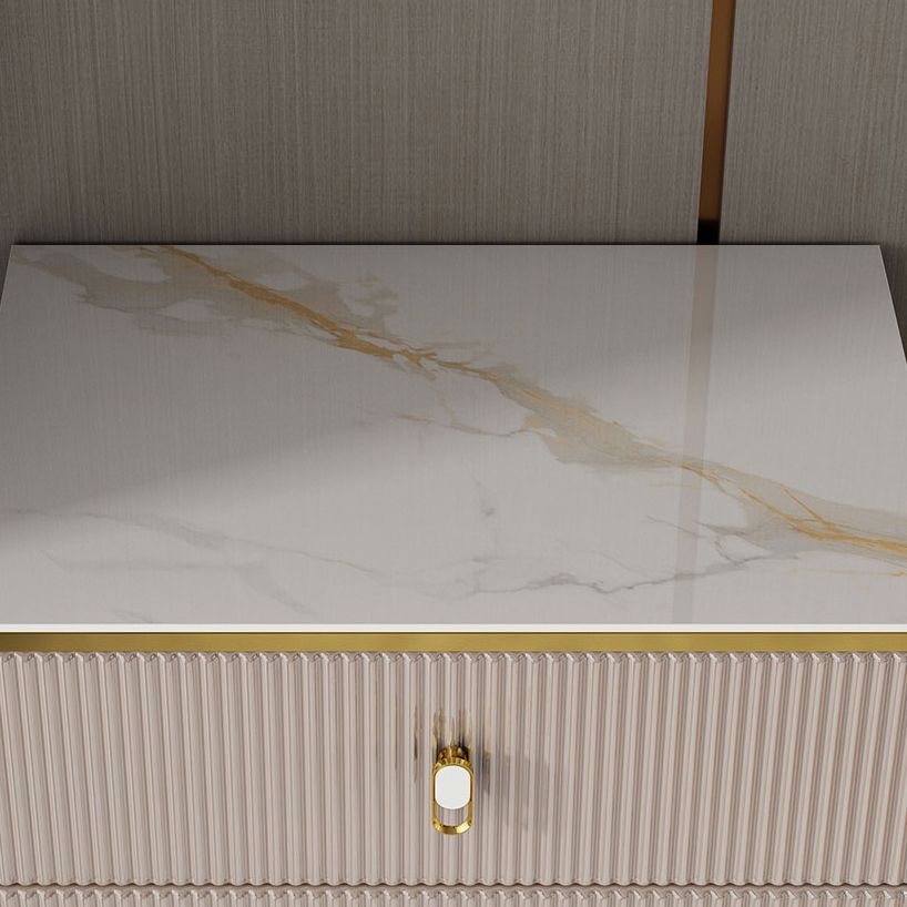 Modern Storage Chest Dresser Stone Storage Chest with 5 Drawers