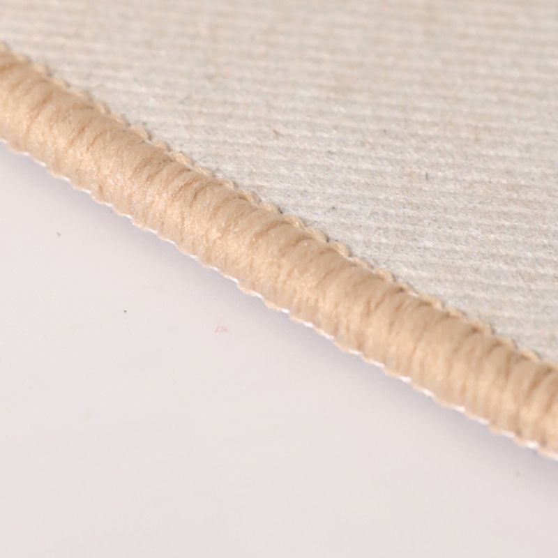 Round Cartoon Rug Modern Polyester Indoor Rug Stain Resistant Washable Area Carpet for Home Decor