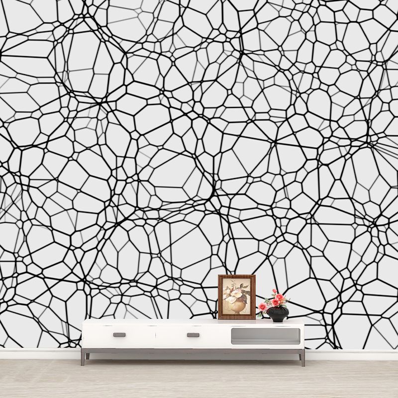 Illustration Stain Resistant Mural Wallpaper Abstract Living Room Wall Mural